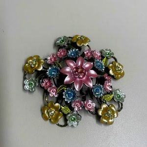 ✨BLING-BLING✨MULTI PASTEL COLOR BOUQUE GEMS PIN